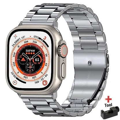 Stainless Steel strap For Apple watch adjustment tool included