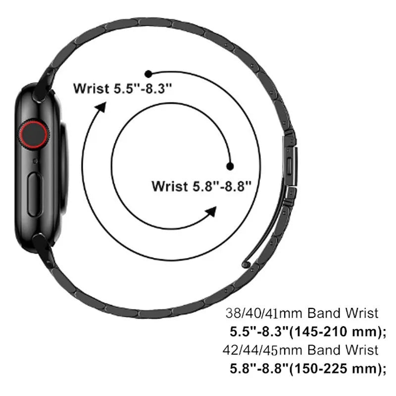 Stainless Steel strap For Apple watch adjustment tool included